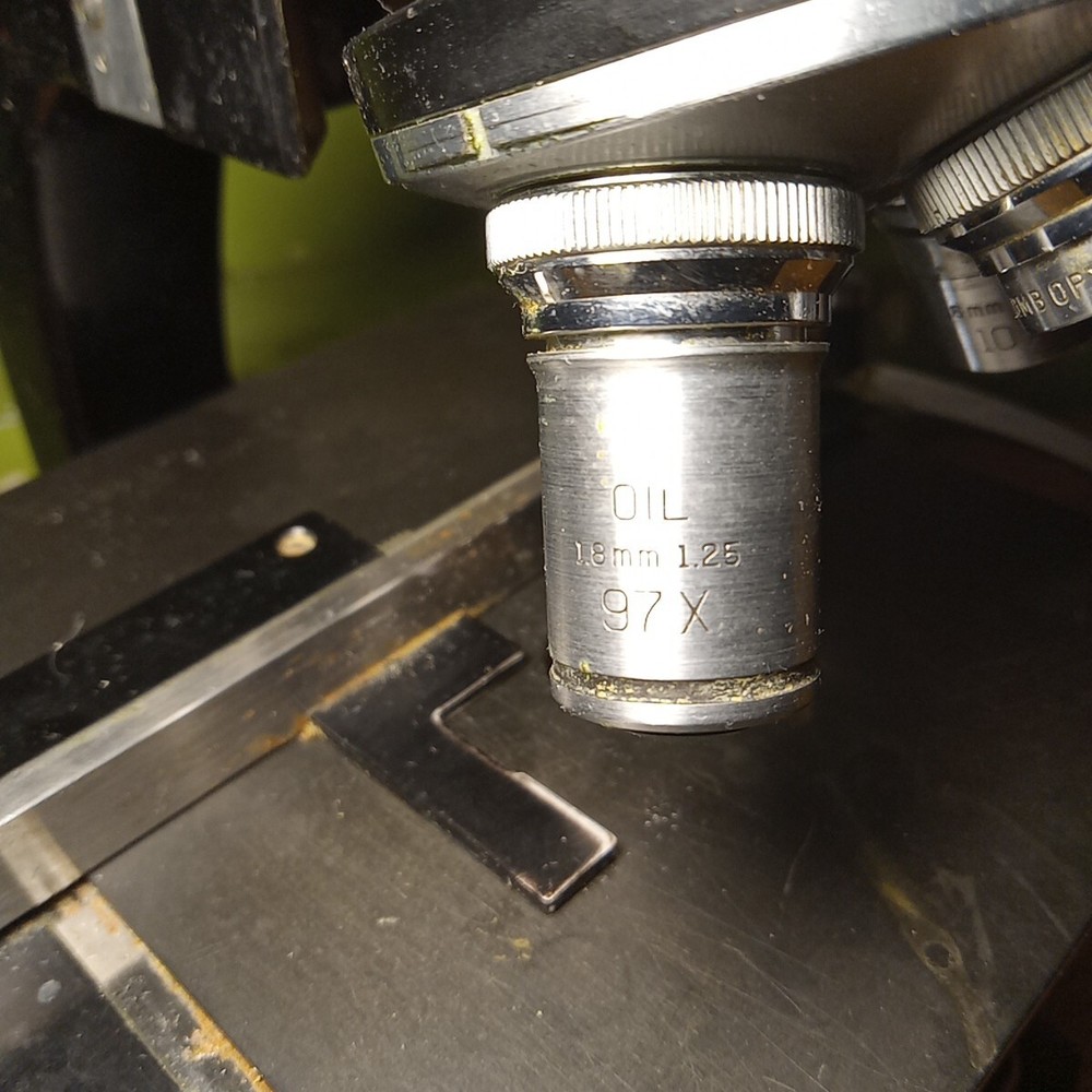 Bausch & Lomb Microscope W/Case & Extras!