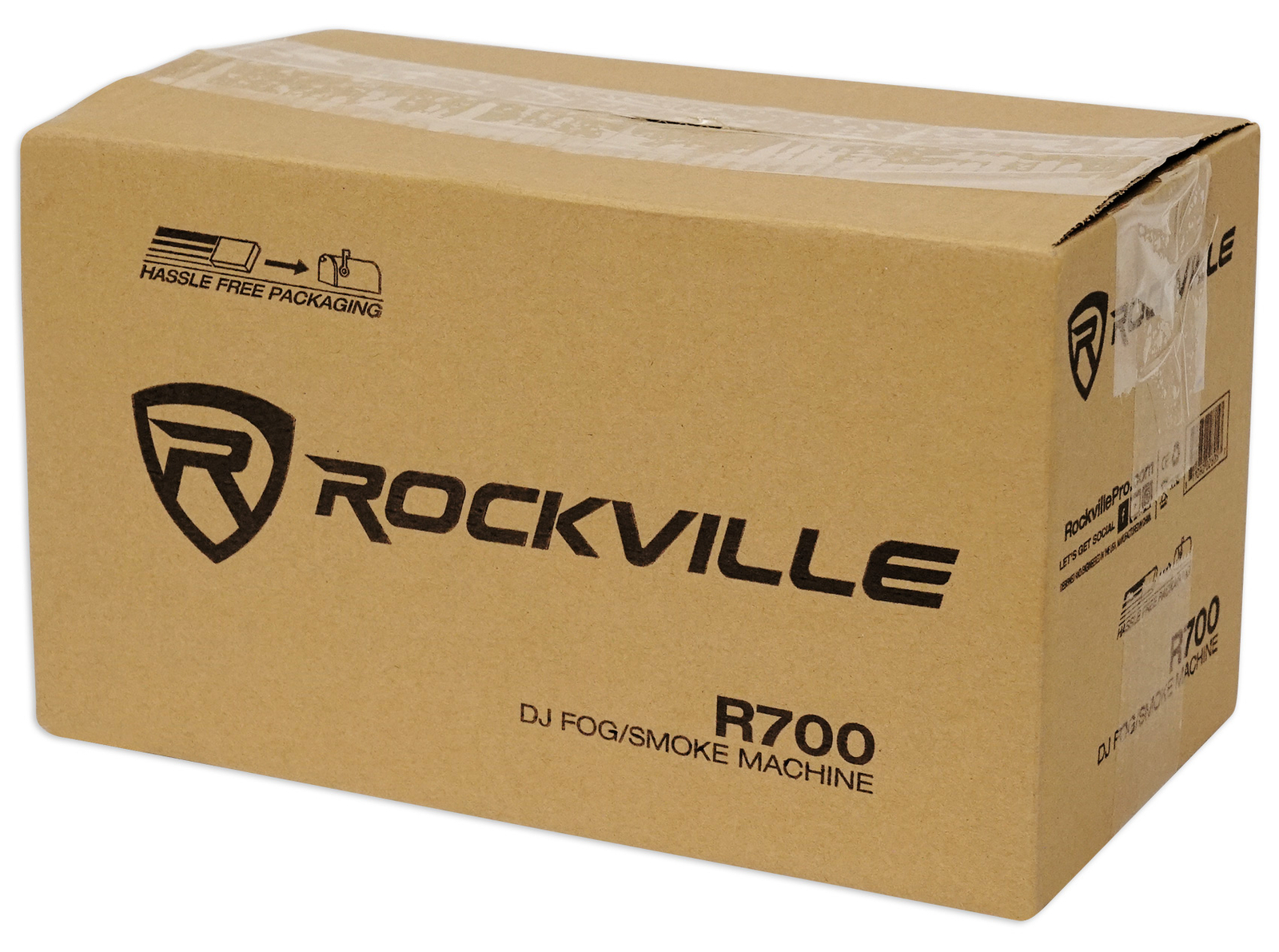 Rockville R700 Fog/Smoke Machine w/ Remote+Fluid Quick Heatup, Thick Fog