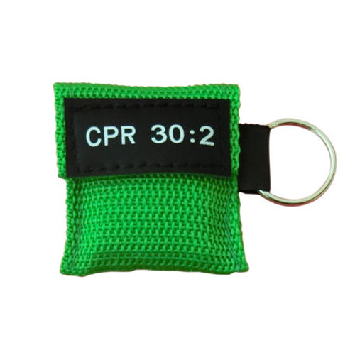 20 pcs CPR Masks Keychain Face Shield CPR 30:2 First aid Training 6 Colors