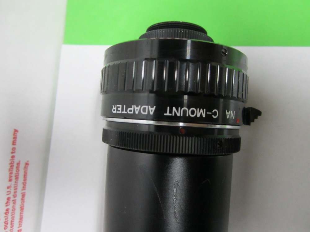 MICROSCOPE VIDEO INSPECTION CAMERA ADAPTER 2X OPTICS BIN#M6-05