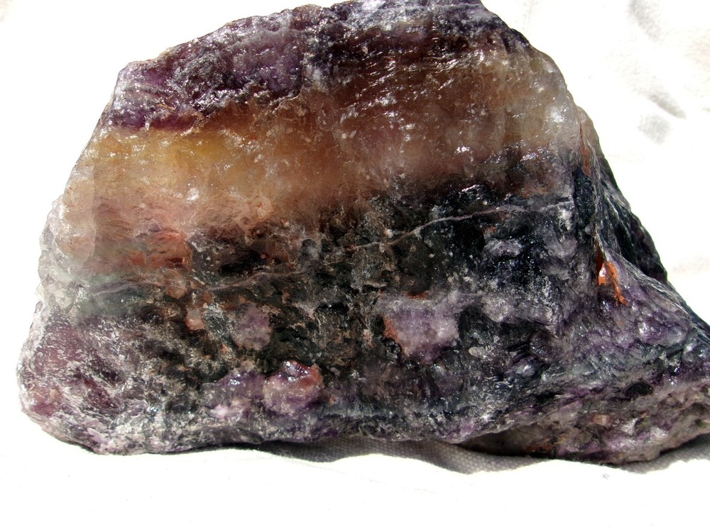 Rainbow Fluorite Rough 16.11 Lbs. from Brazil
