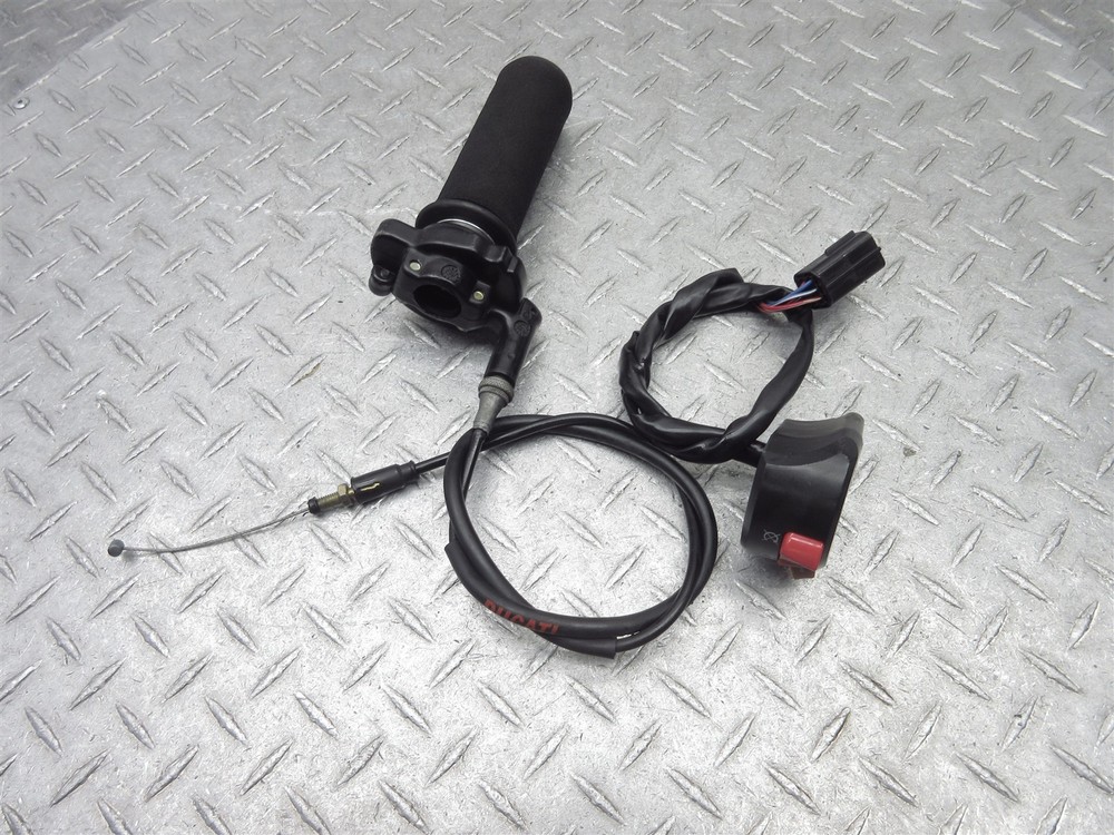 2006 04-07 Ducati Multistrada 620 M620 Right Switch Throttle Control Cable Grip