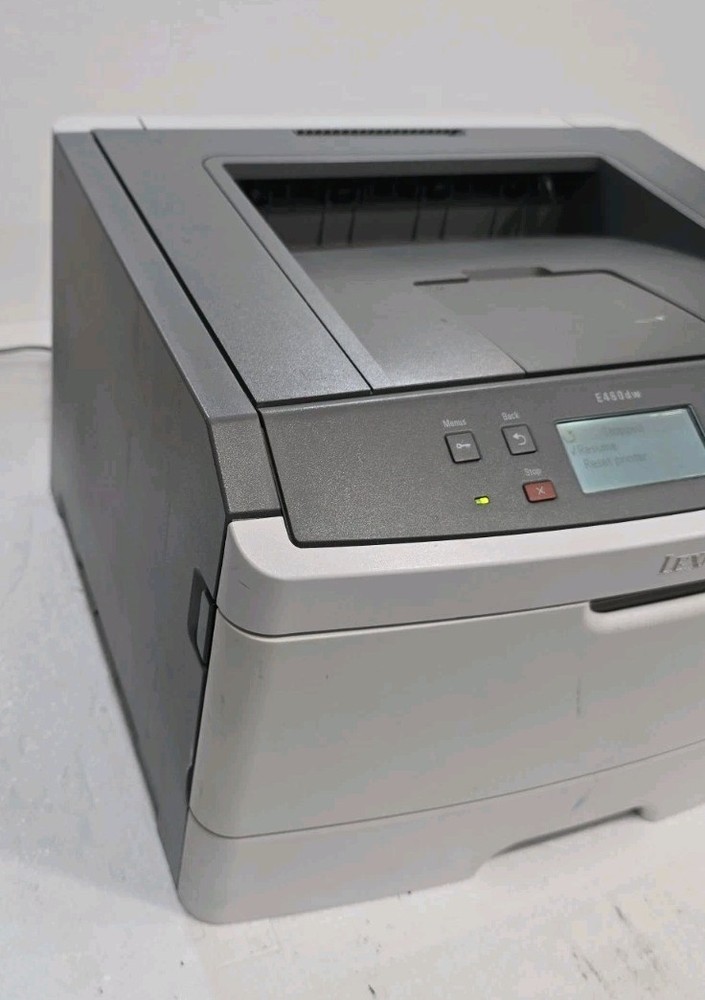 Lexmark E460dn Workgroup Laser Printer | Duplex | Network | Fast & Reliable