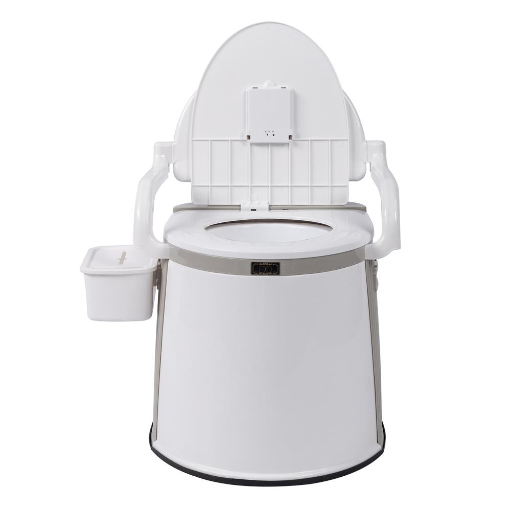 5 Gallon Camping Portable Toilet Travel Outdoor/Indoor Commode Potty +Tissue Box