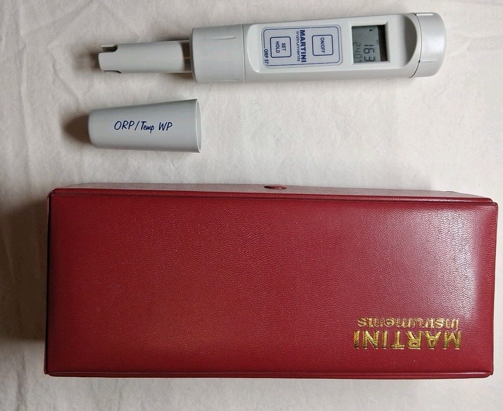 Martini Instruments Waterproof ORP Tester Model: ORP 57 WP Made in Romania