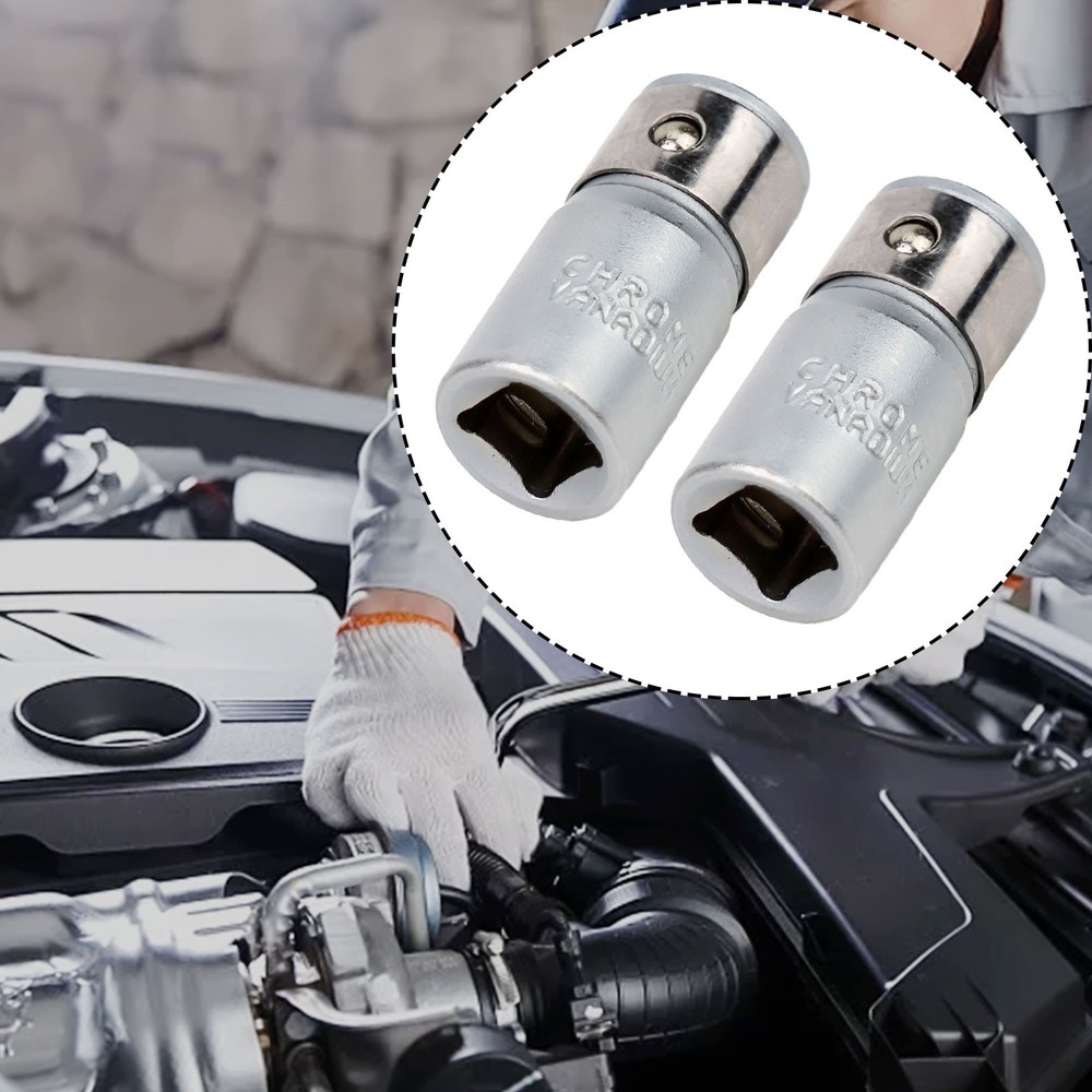 1/4 Square Drive to 1/4 Hex Shank Socket Converter Reliable Performance