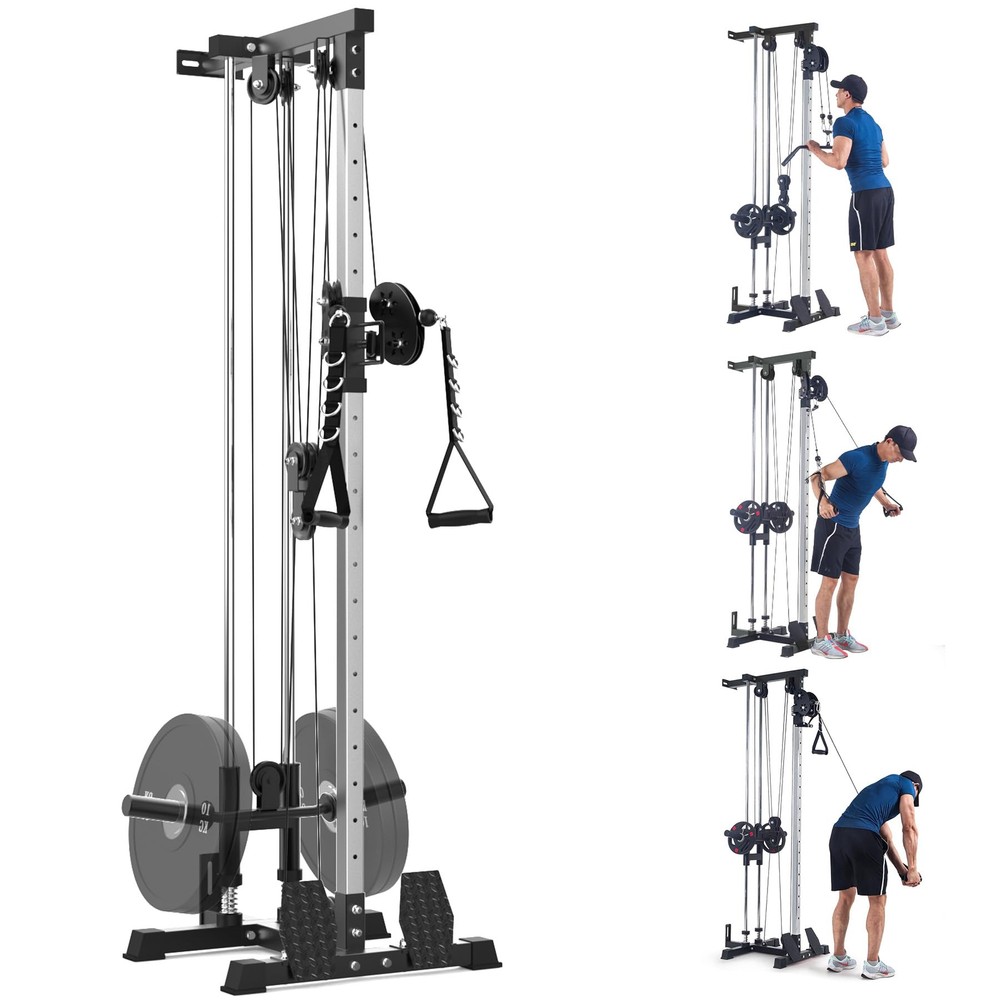 ✨LAT Pulldown Machine,Multi-Functional Cable Machine for Full Body Workout,Home