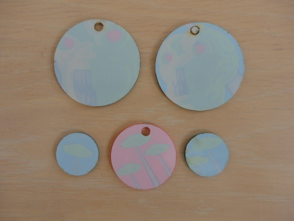 Attack From Mars Pinball Machine Promo Plastic Set Rare Mint