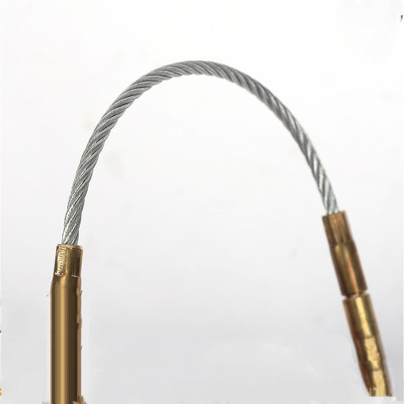 30M Electrical Cable Puller Conductive Puller + Case Fiberglass Fish Tape Reel