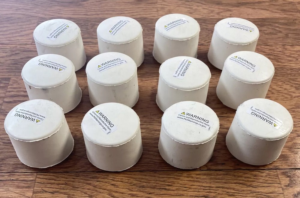 Vaughan RM24TW Rubber Mallet Replacement Tips, 12 Pieces