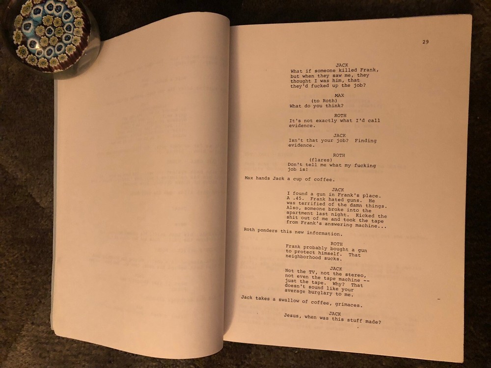 REVOLVER Screenplay by Henry Bromell