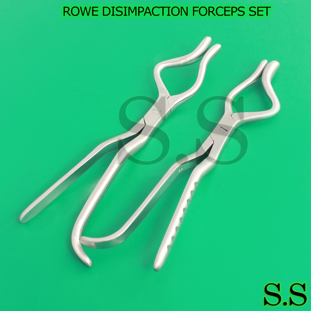 ROWE DISIMPACTION FORCEPS Left & RIGHT 23CM