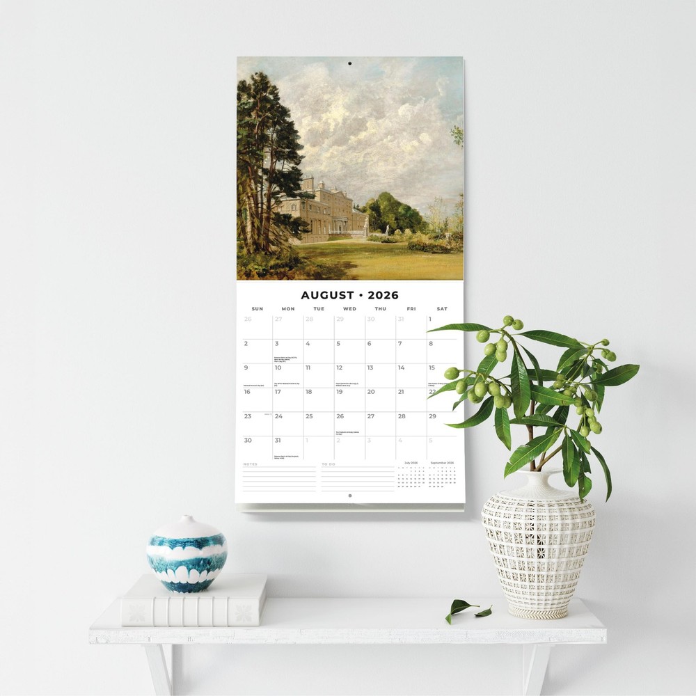 Red Robin 2026 Constable Monthly Wall Calendar | 12" x 24" Open | Multicolor