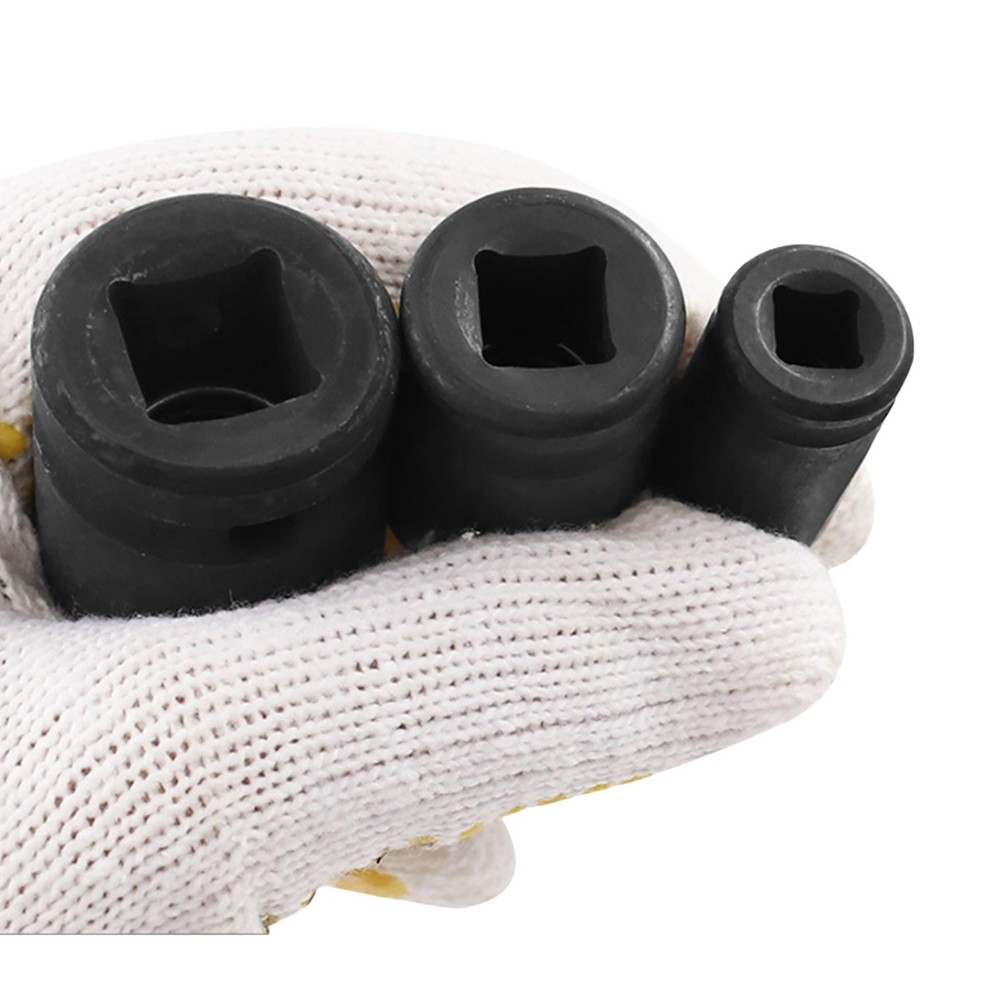 3PCS Chrome Molybdenum Impact Universal Joint Socket Set 1/4" 3/8" 1/2" Drive