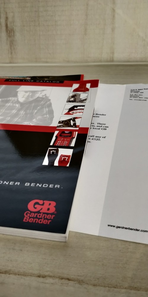 2001 GARDNER BENDER full line CATALOG C2
