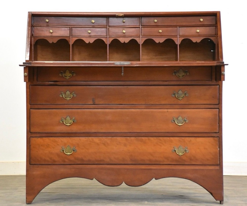 Period Antique Cherry Secretary Desk