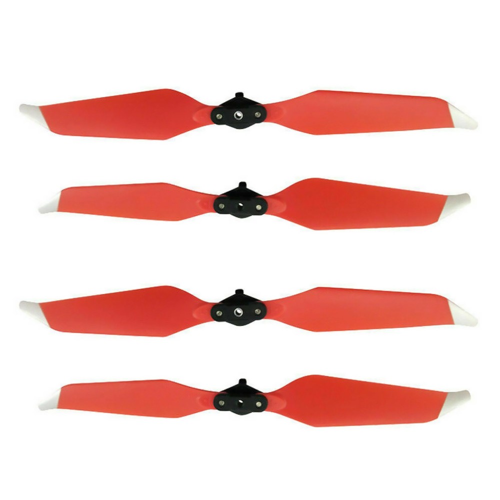 Low-Noise Quick-Release Red Propellers 8331F Props For DJI Mavic PRO Platinum A