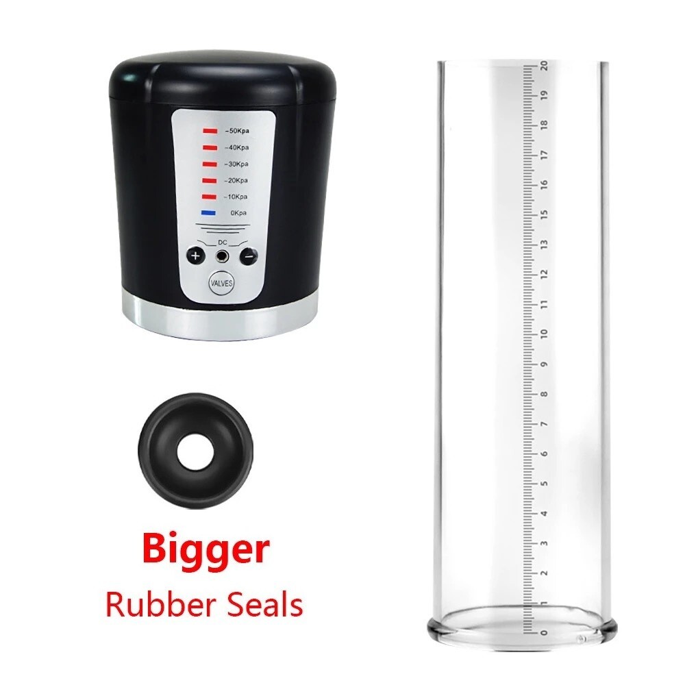 Vacuum Penis Pump for Male ED Enhancement Erectile Enlargement Penis Enlarger BG