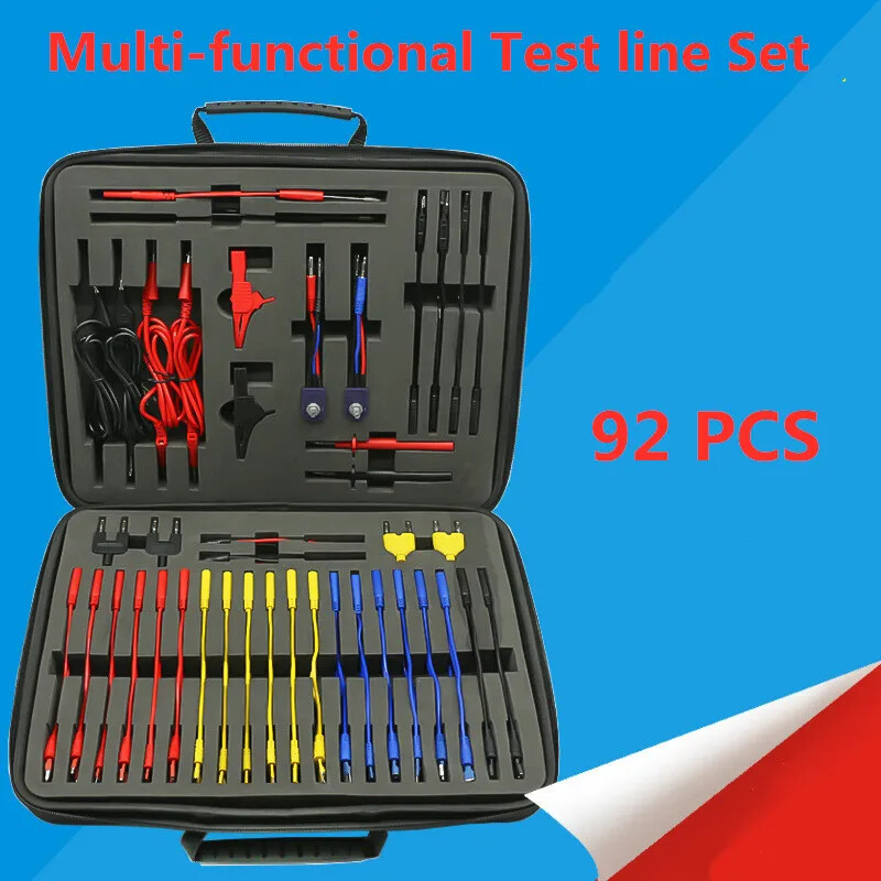 Multimeter Test Lead Kits Essential Auto Electronic Connectors Cables Hand Tool