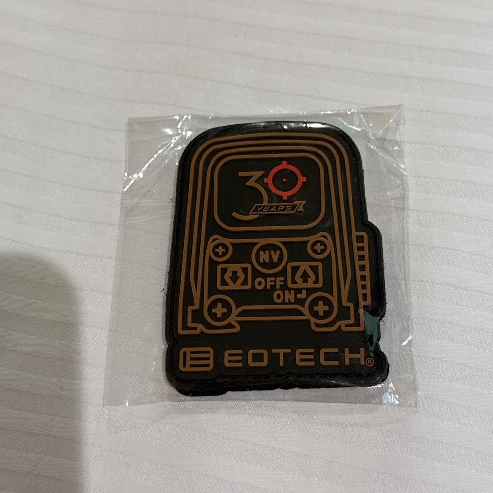 Shot Show 2025 Eotech Logo Morale Tactical Patch 30 Years