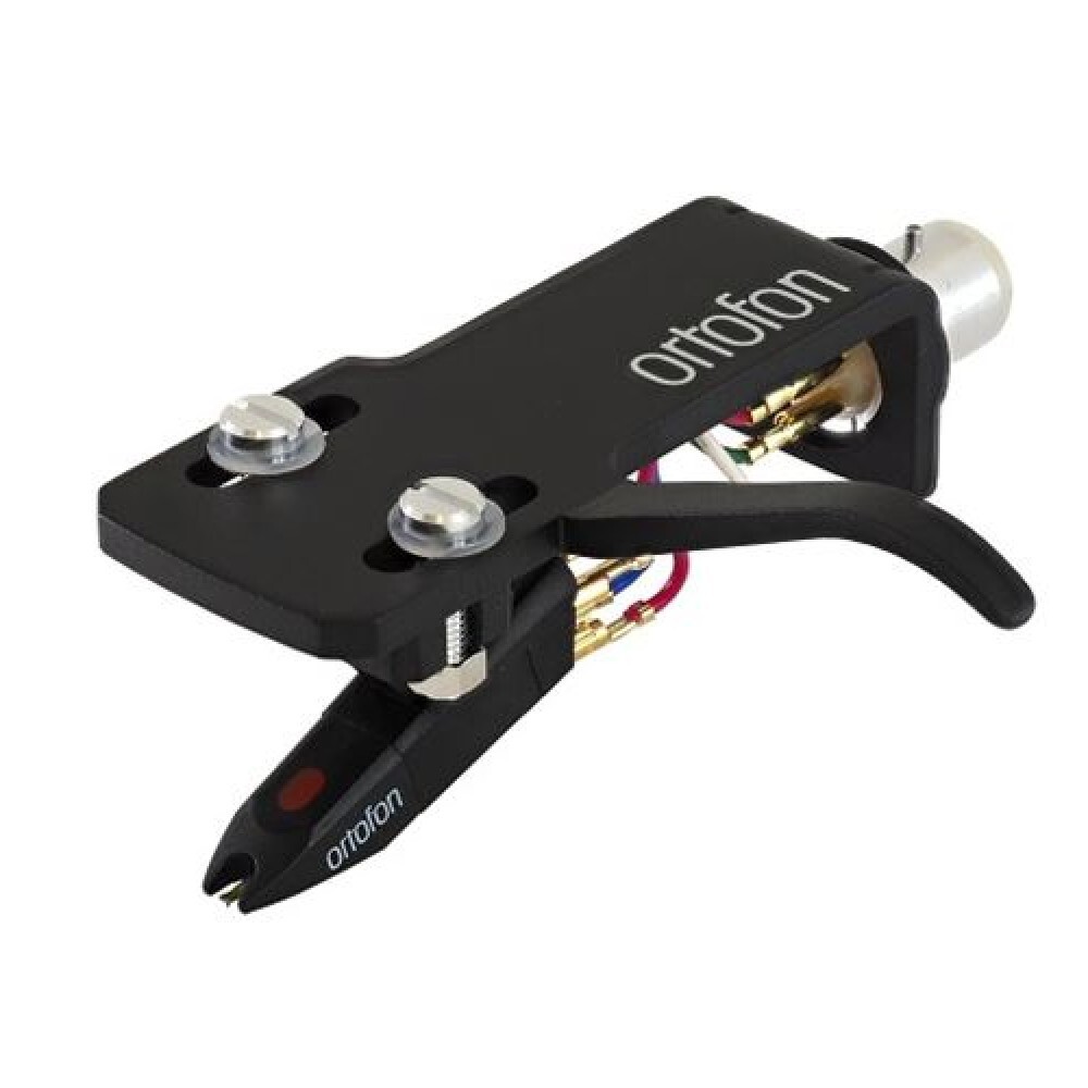Ortofon OM Pro S Cartridge Pre-mounted on HS-4 Black Headshell