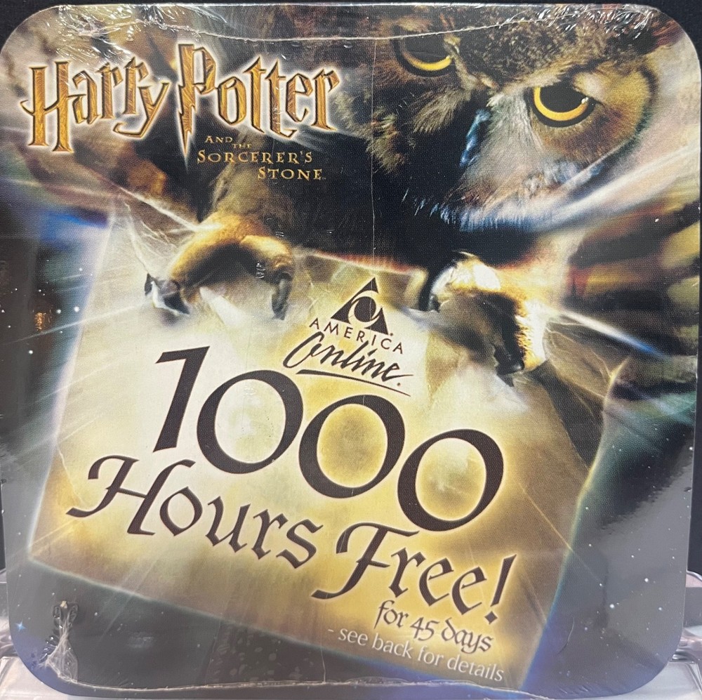 AOL AMERICA ONLINE HARRY POTTER DISK CD SEALED