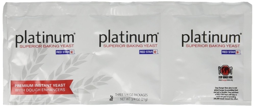 Platinum Instant Yeast – 6 Pack for Effortless Baking Delight