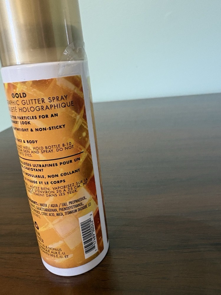 Milani Gold Shimmer Spray 2 Fl Oz