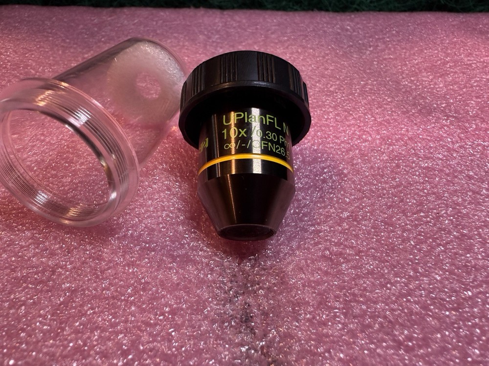 Olympus UPlanFL N 10x/0.30 Ph1 Microscope Objective UIS2 FN26.5