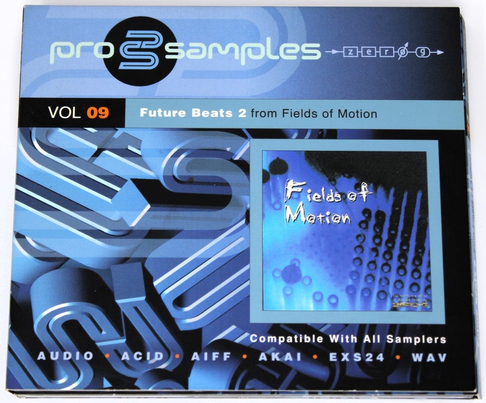 Zero-G Pro Samples 09 Future Beats 2 Sample Library/Sound Library/Sampling 2 CD