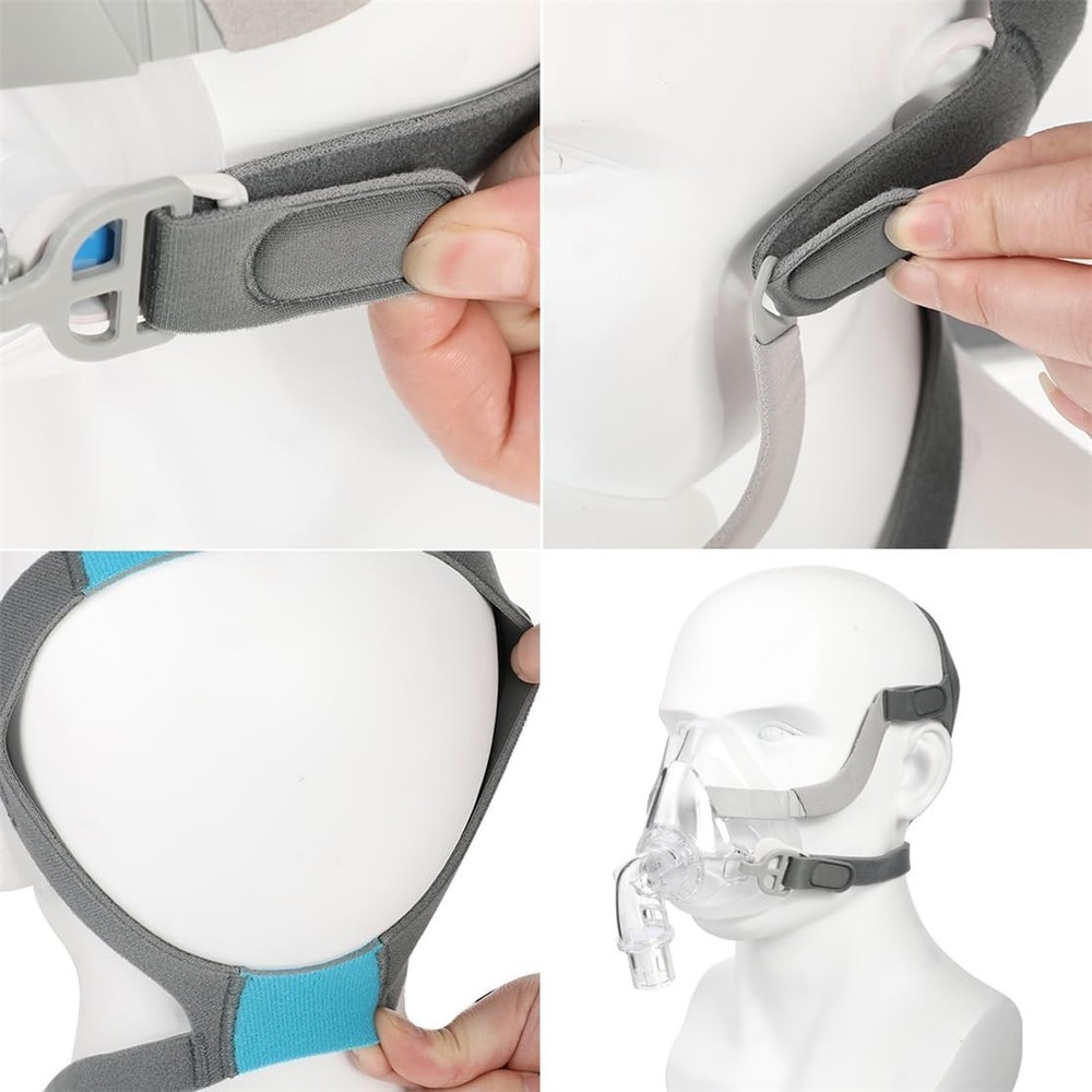Soft Nylon Headgear Replacement for ResMed N20 Mask - Comfortable & Adjustable
