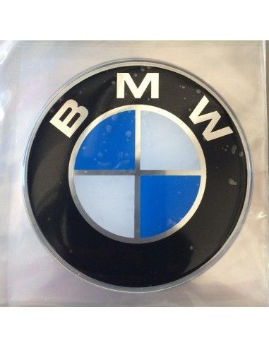 BMW embossed sticker diameter 48mm