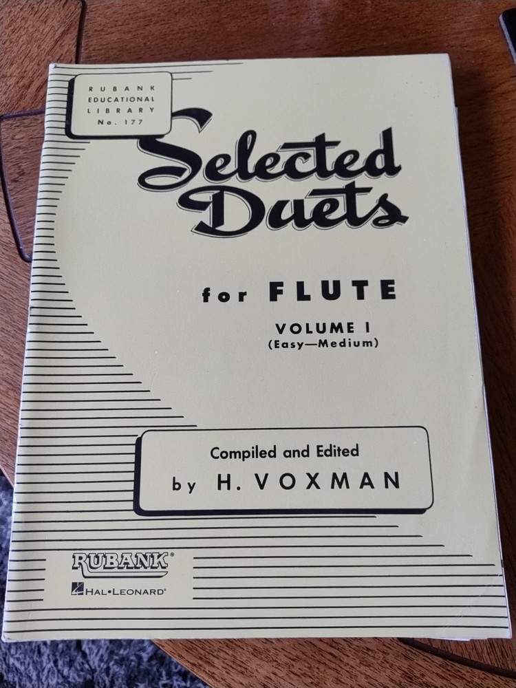 Selected Duets For Flute. Volume 1