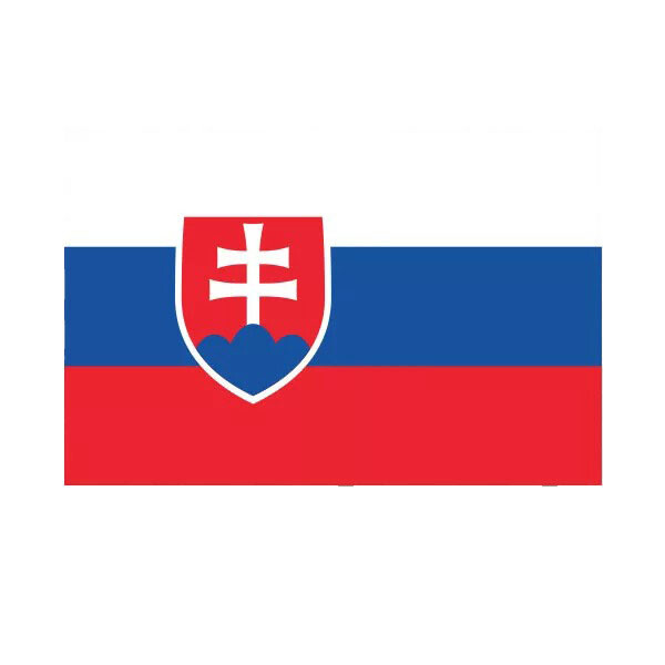 Slovak Flag Sticker Decal