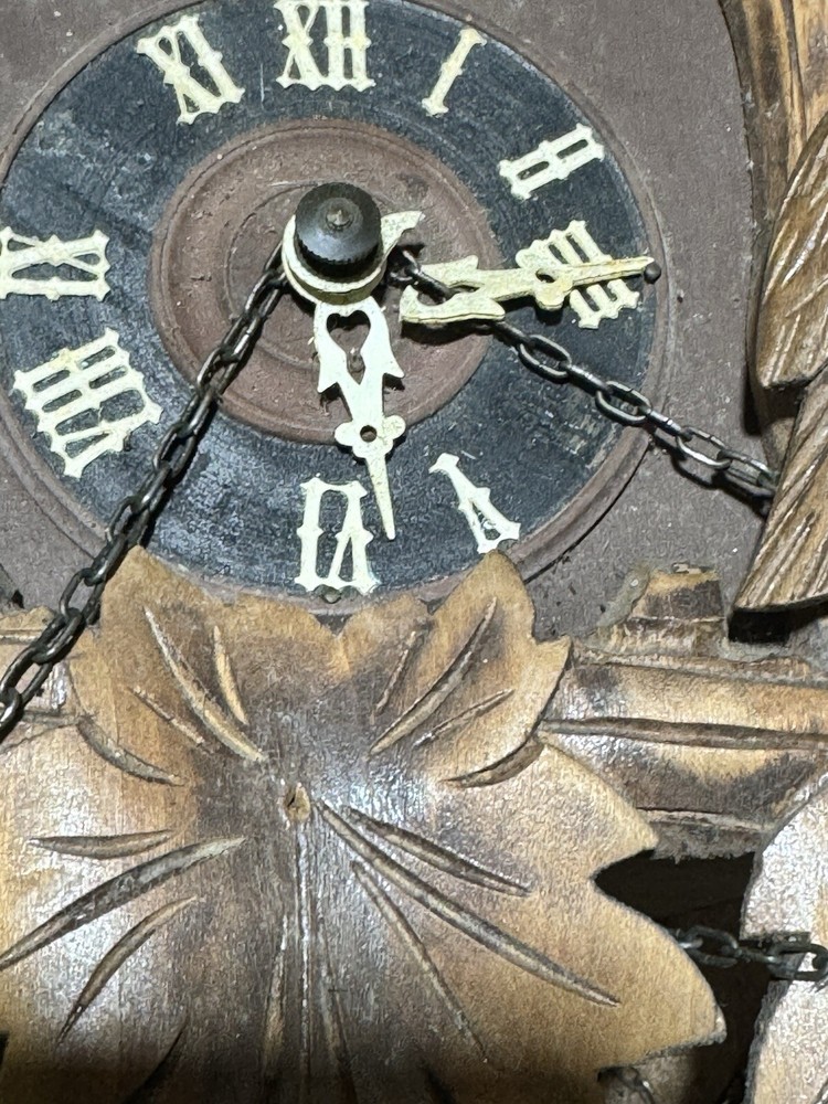 VINTAGE cuckoo clock GERMANY Black Forest Regula CUCKOO CLOCK CO.