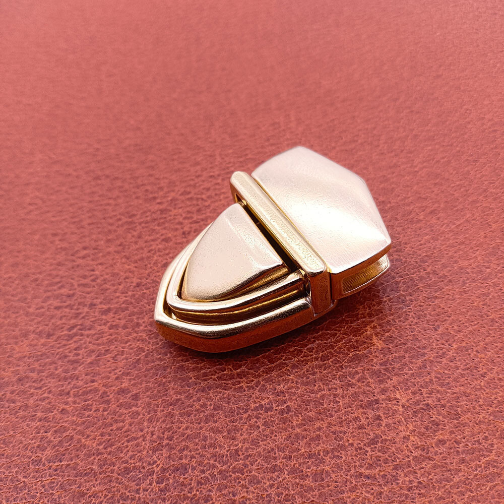 Solid Brass lock catch Cambridge bag copper hasp Buckle Leathercraft Accessories