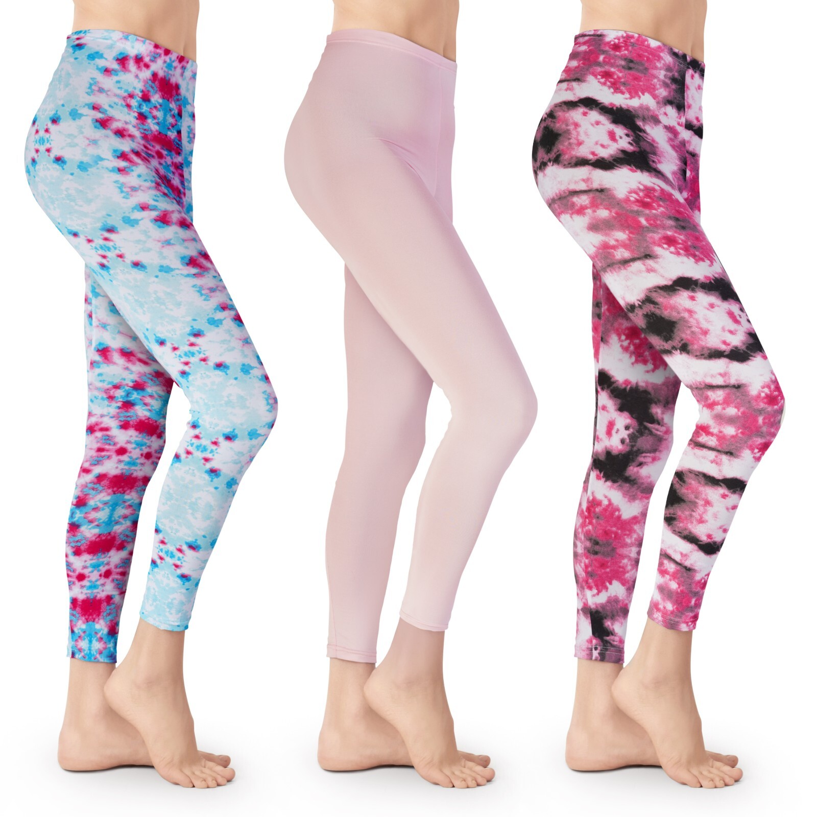 3 Pack Women's Leggings Athletic Yoga Casual Lounge Pants