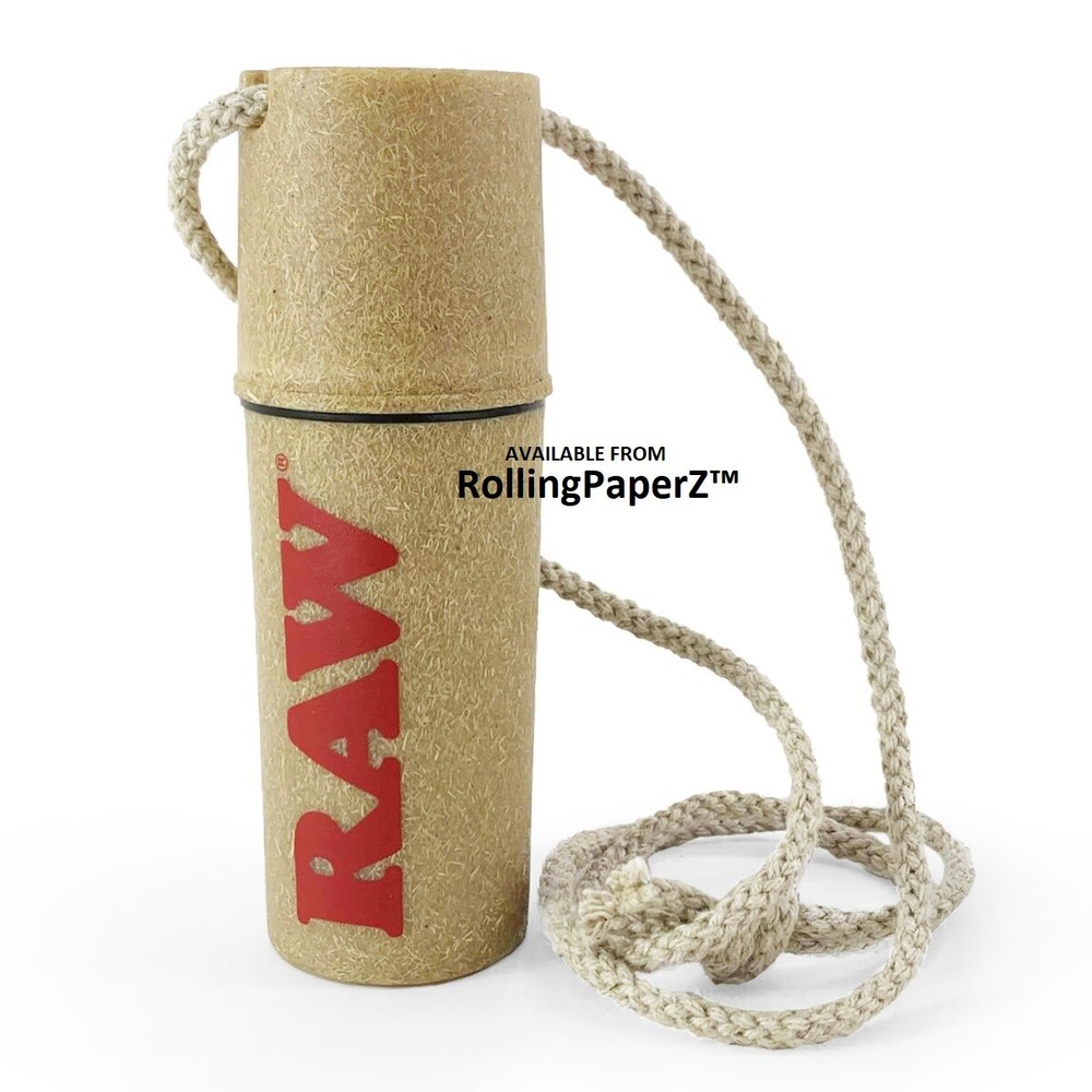 NEW! RAW Rolling Papers "Reserva" 1 1/4 Cone Loader & Wearable Air Tight Storage