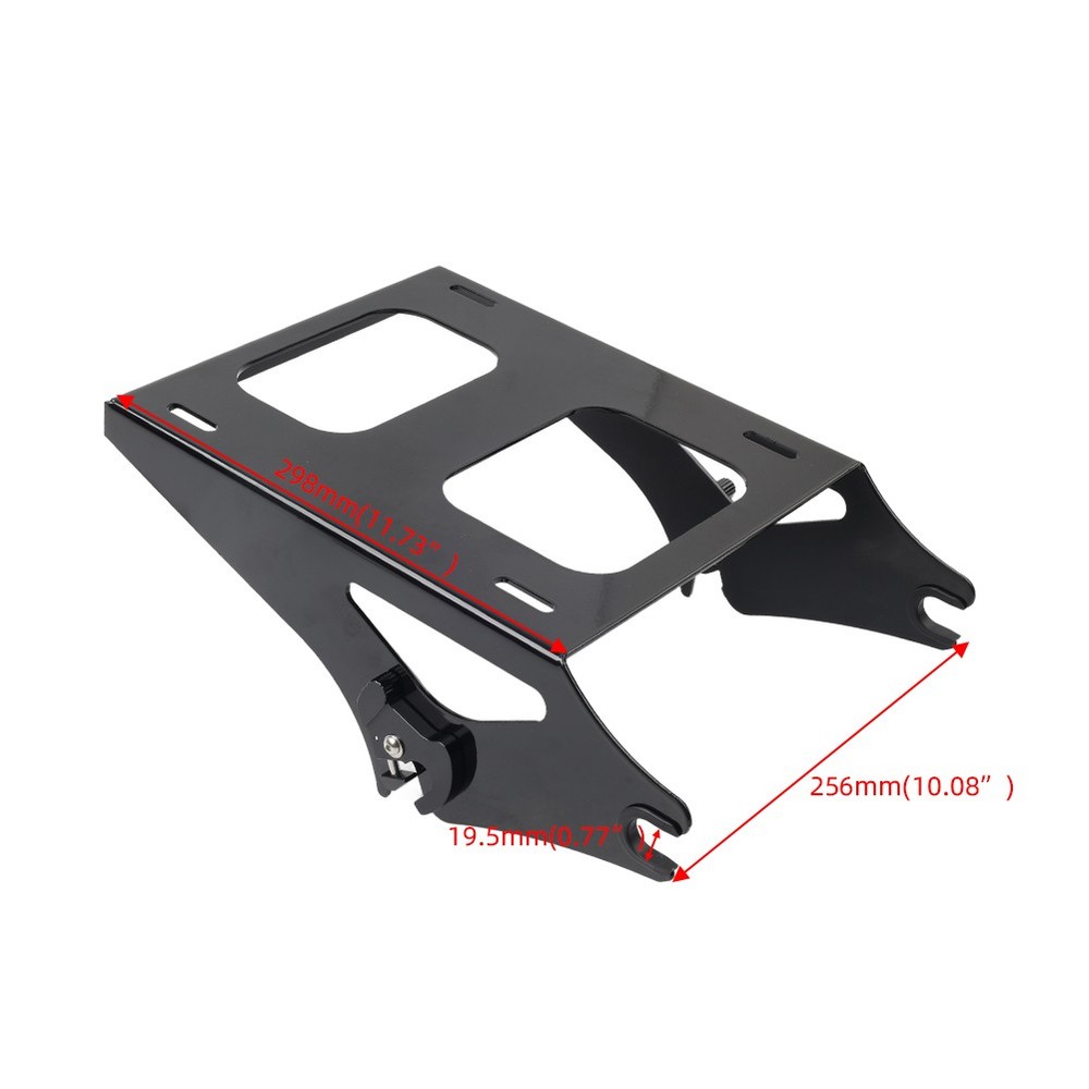 Fit Harley Road King Glide 2014-24 Two-up Trunk Mount Rack Bracket