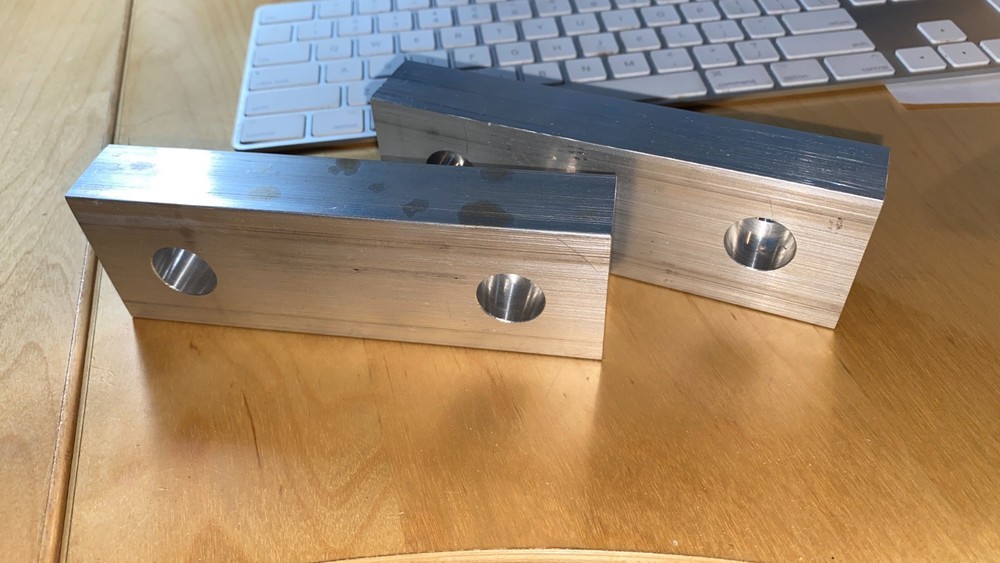 4 sets Aluminum Soft Jaws for 6" Kurt (8 JAWS)