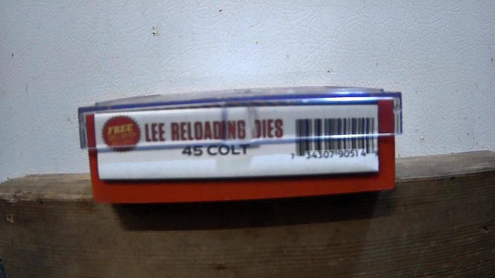Lee reloading dies 45 colt
