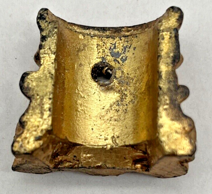 Cast Metal Mantle Clock Colum Post