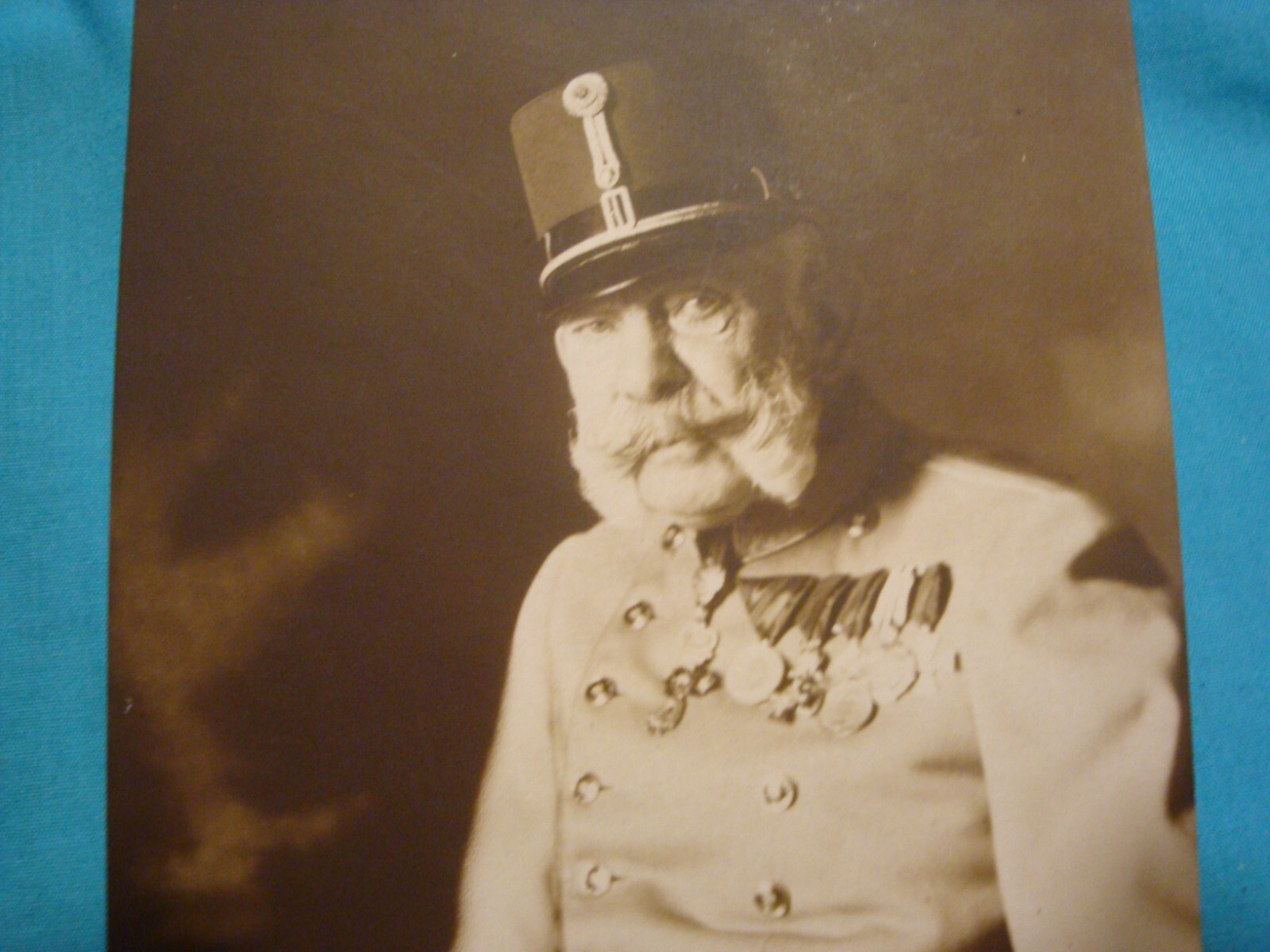 Real Photo postcard H.R.H. Josef Franz,Emperor of Austria,Royalty,Franz Joseph I