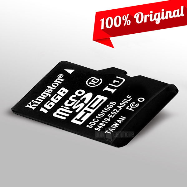 New Kingston Memory Card 16GB Micro SDHC Secure SD TF Flash Class 10 High Speed