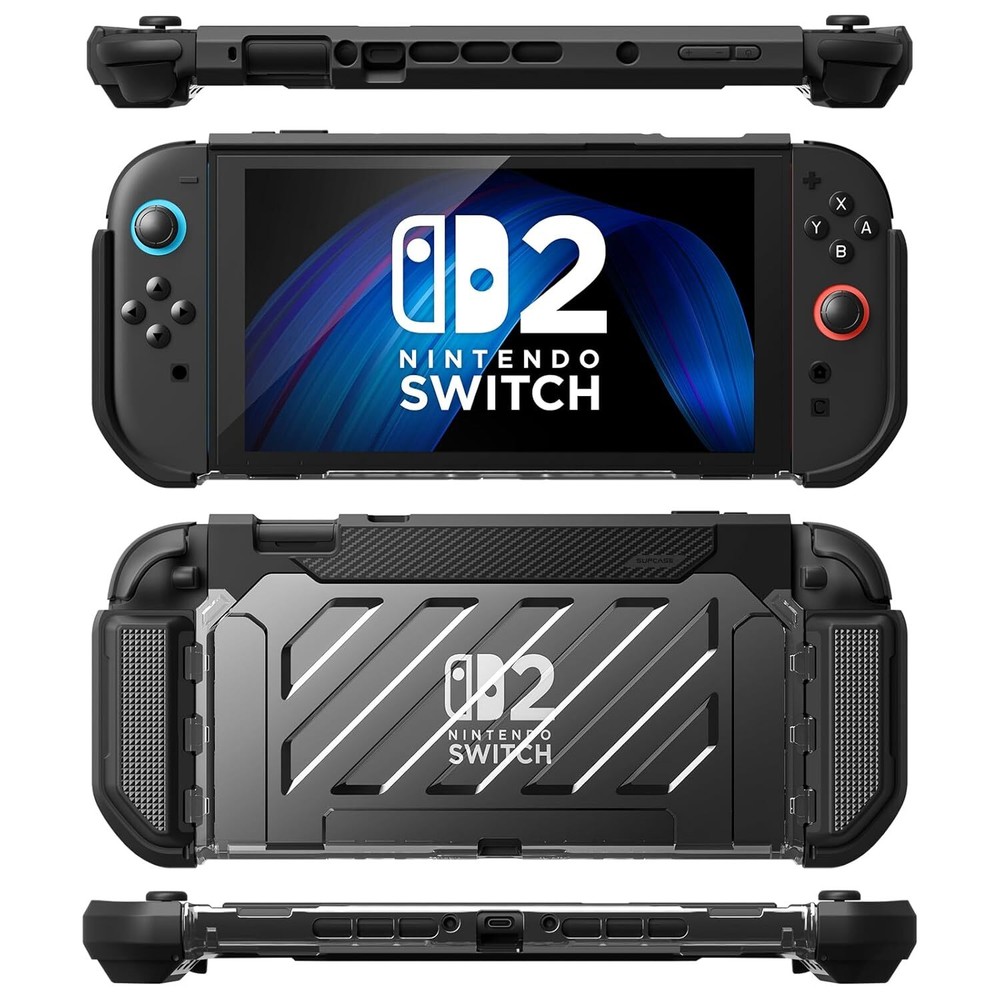 SUPCASE Dockable Case For Nintendo Switch 2 2025 Console Joy-Con TPU Grip Cover