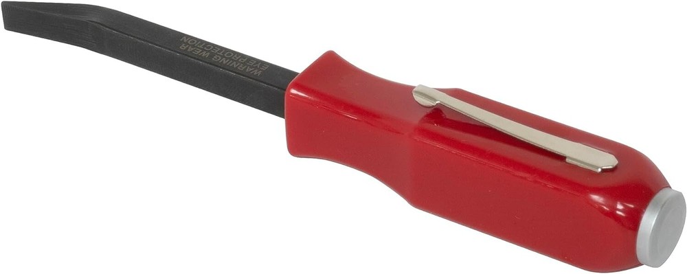 LISLE TOOLS 35100 1/4" MINI POCKET PRY BAR WITH STRIKE CAP 5" LONG