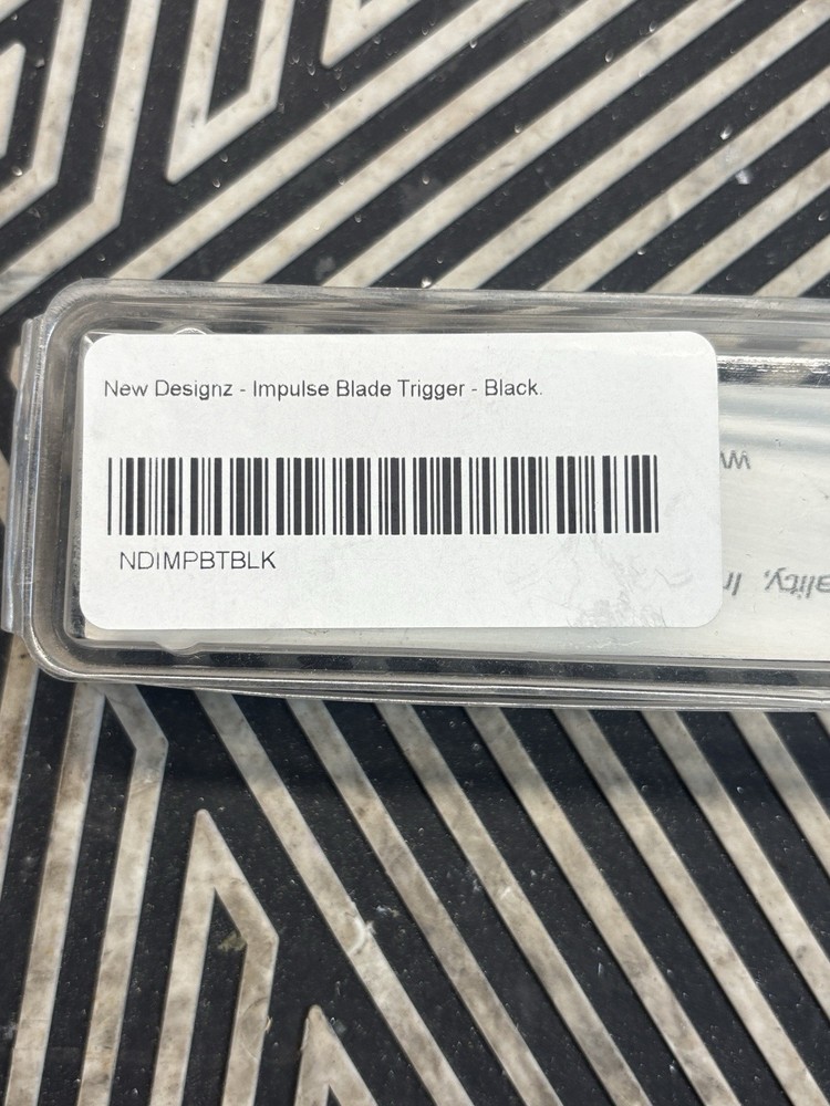 New Designz smart parts Impulse Blade Trigger Black