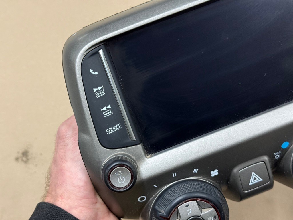 2015 Chevrolet Camaro SS MyLink Premium Radio Face Plate GM - OEM