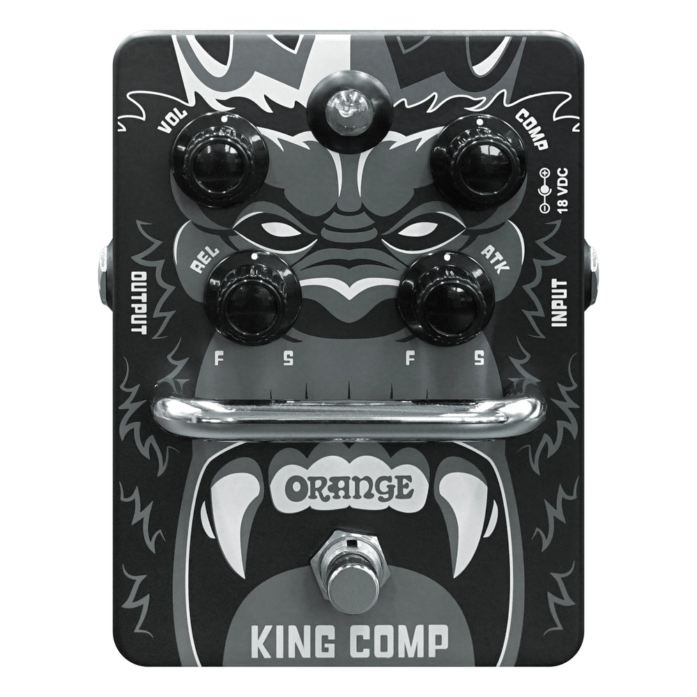 Orange King Comp VCA Compressor Pedal