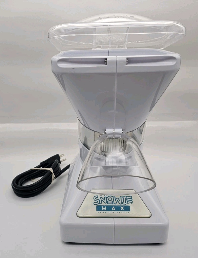 Little Snowie Max Snow Cone Machine Premium Shaved Ice Maker